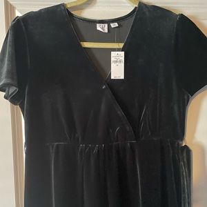 GAP Maternity Velvet Dress